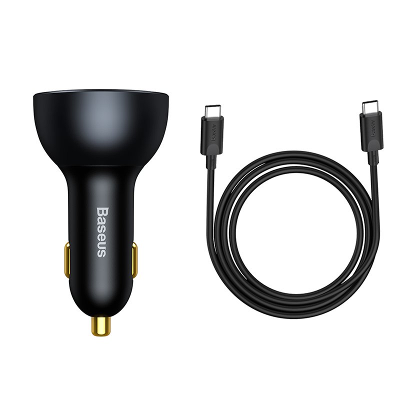 Baseus 160W Qualcomm? Quick Charge? 5 Technology Car Charger 2C+U- 1Y