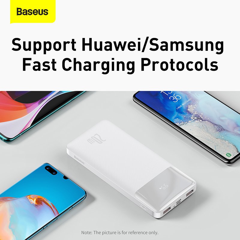 Baseus Bipow 10000mAh 20W Digital Display Fast Charge Power Bank - Image 3
