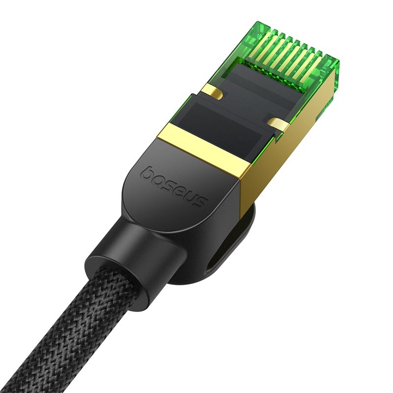 Baseus 10Meter High Speed CAT8 40Gigabit Ethernet Nylon Braided Cable - 1Y - Image 8