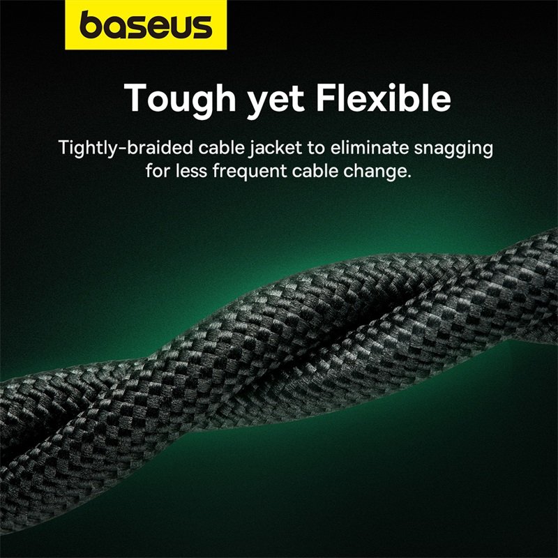 Baseus 10Meter High Speed CAT8 40Gigabit Ethernet Nylon Braided Cable - 1Y - Image 5
