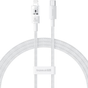 Baseus Gem Series 1Meter 20W Type-C to Lighting Fast Charging Data Cable