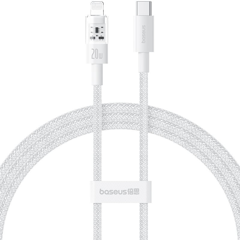 Baseus Gem Series 2Meter 20W Type-C to Lighting Fast Charging Data Cable