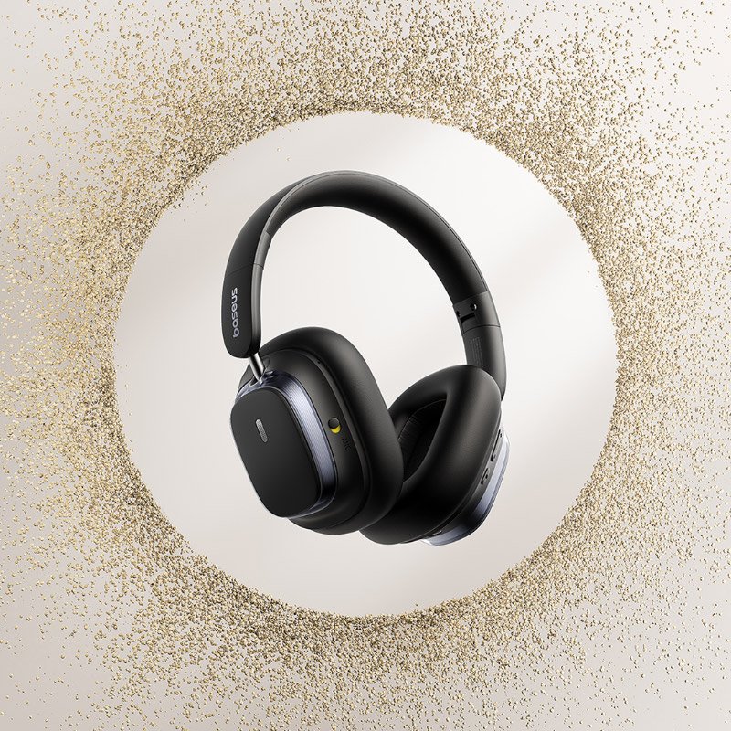 Baseus Bowie H1s Noise-Cancellation Wireless Headphones - Image 4
