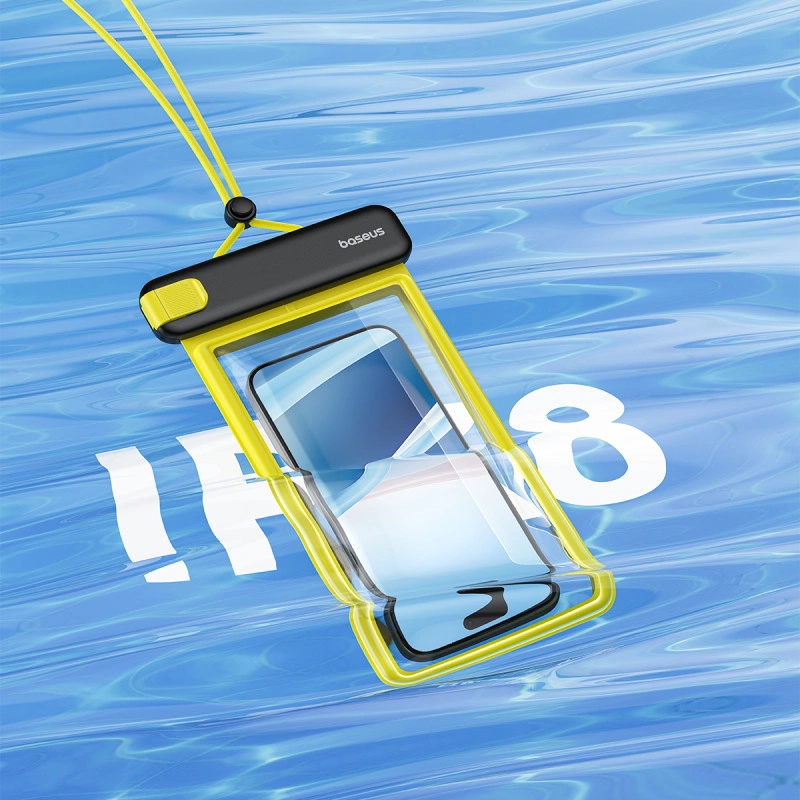 Baseus DeepDive Series Clip-on Air-Bag Waterproof Phone Pouch Cluster Black Baseuscolombo