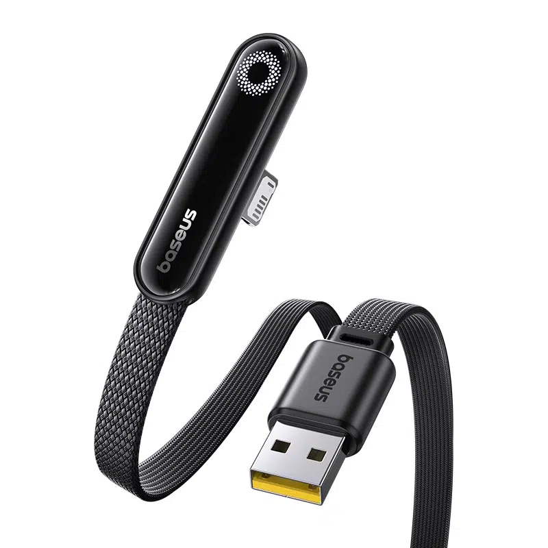 Baseus MVP 3 Fast Charging Cable USB-A to iP 2.4A 2m Cmic Black Baseuscolombo