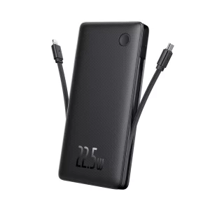 Baseus Airpow Lite 10000mAh 22.5W Power Bank Dual-Cable - Cosmic Black - P10067501123-00 Baseuscolombo