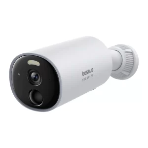 Baseus Security 2K B1 Outdoor Camera (With Inbuilt Battery) - White - S0SV002130 Baseuscolombo