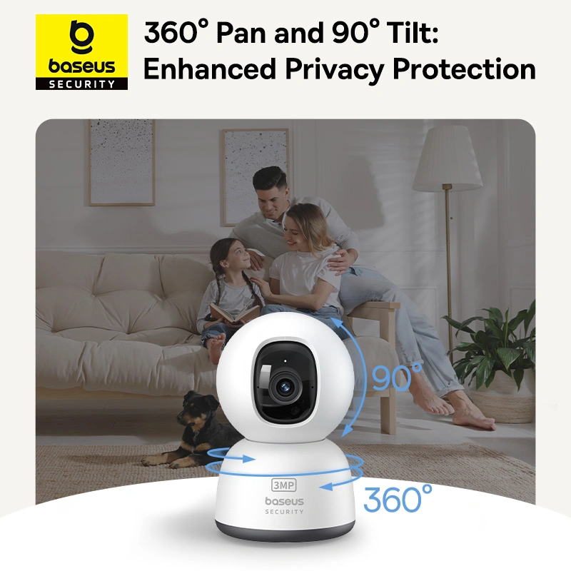 Baseus Security 2K P1 Lite Indoor Camera - UK - White - S0TV002133 Baseuscolombo