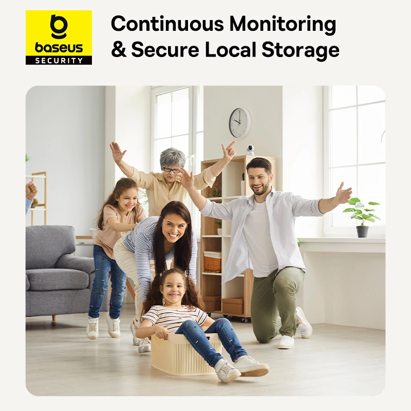 Baseus Security 2K P1 Lite Indoor Camera - UK - White - S0TV002133 Baseuscolombo