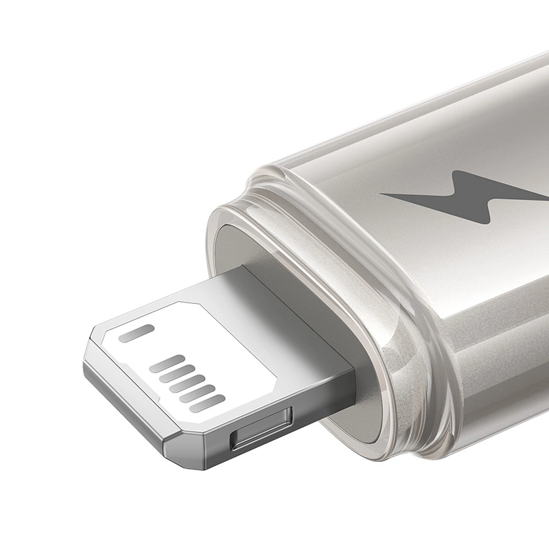 Baseus Titanium Alloy 1 Meter USB to Lightning 2.4A Fast Charging Cable - Galaxy Titanium Gold - P10378102G21-01 Baseuscolombo