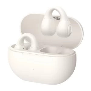 Baseus Bass 15 Clip Open-Ear True Wireless Earphones (With Simple charging cable Type-C 3A 0.3m White-Baseus new logo) 1 - Stellar White - A00079500223-00 Baseuscolombo