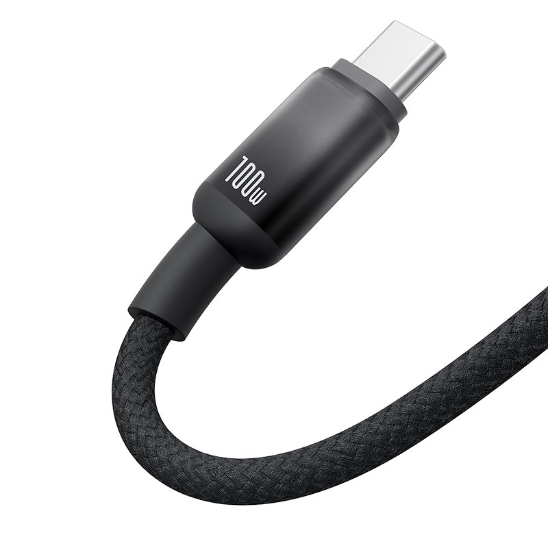 Baseus 1meter 100W Discolor Series USB to USB-C Fast Charging Cable - Image 4