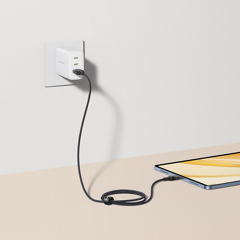 Baseus 1meter 100W Discolor Series USB to USB-C Fast Charging Cable - Image 5