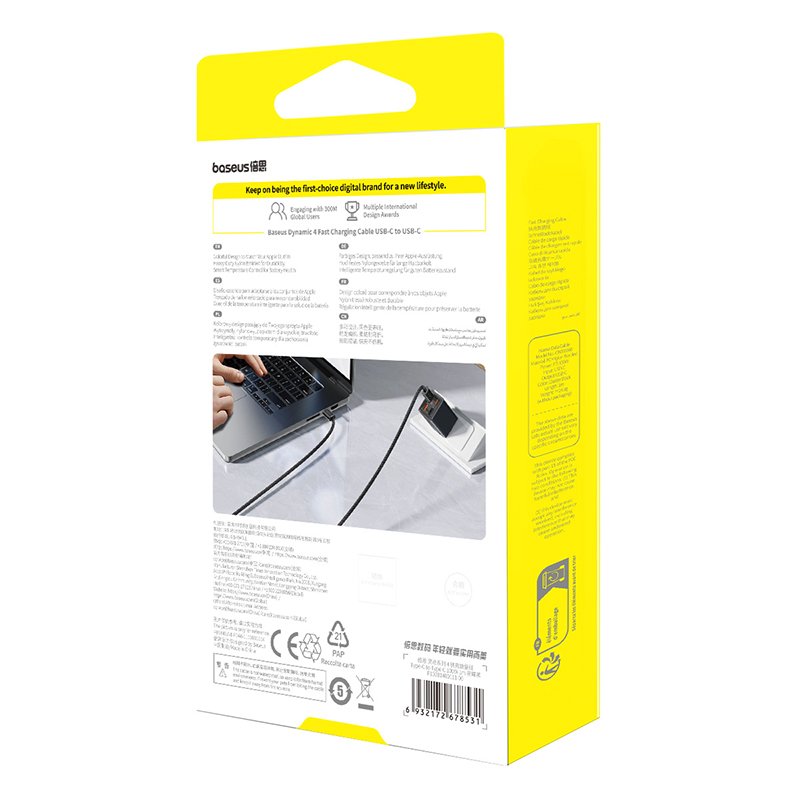 Baseus 2Meter 100W Dynamic 4 Series USB-C to USB-C Fast Charging Data Cable - Image 7