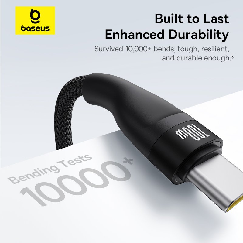 Baseus Flash Series 3 1.5Meter 100W One-for-three Type-C to C+C+C Fast Charging Cable - Image 17