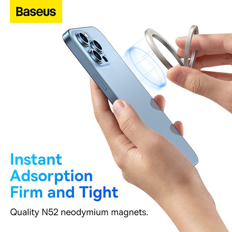 Baseus Halo Series Foldable Metal Ring Stand - Image 13