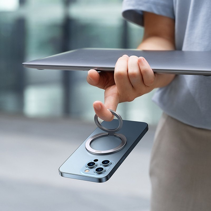 Baseus Halo Series Foldable Metal Ring Stand - Image 10