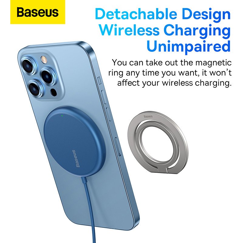 Baseus Halo Series Foldable Metal Ring Stand - Image 14