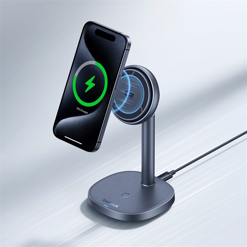 Baseus Qi2 20W Orbit 2 Pro Air-Cooled 2-in-1 Wireless Charging Stand - Image 11