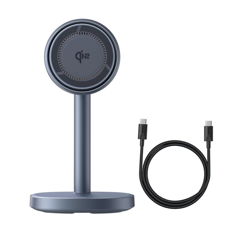 Baseus Qi2 20W Orbit 2 Pro Air-Cooled 2-in-1 Wireless Charging Stand - Image 5