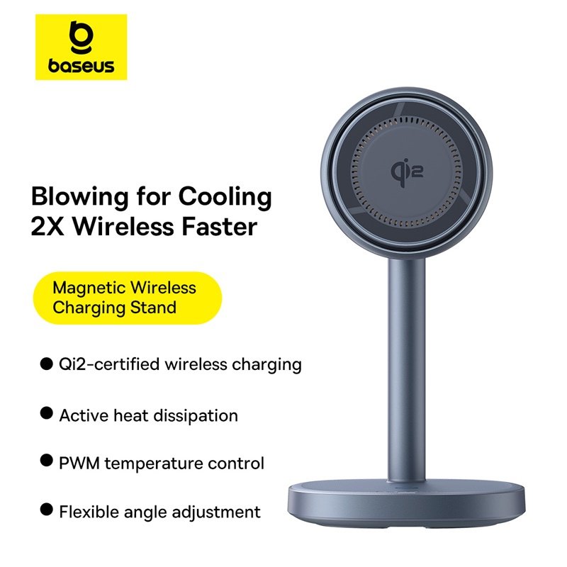 Baseus Qi2 20W Orbit 2 Pro Air-Cooled 2-in-1 Wireless Charging Stand - Image 18