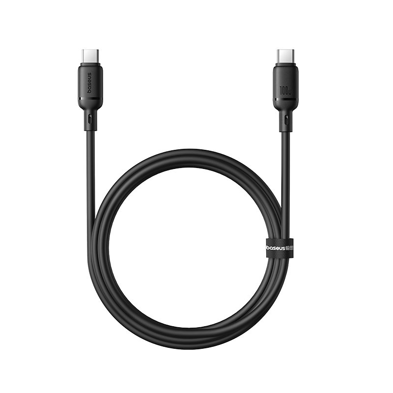Baseus 1meter 100W Silky Series Type-C to Type-C Fast Charging Cable