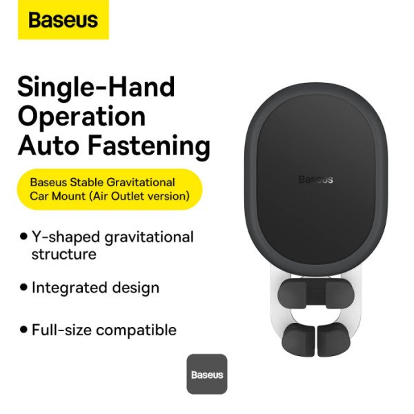 Baseus Stable Gravitational Car Mount Air - Image 9