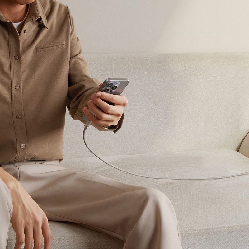 Baseus 1Meter 100W Titanium Alloy Type-C to Type-C Fast Charging Cable - Image 8