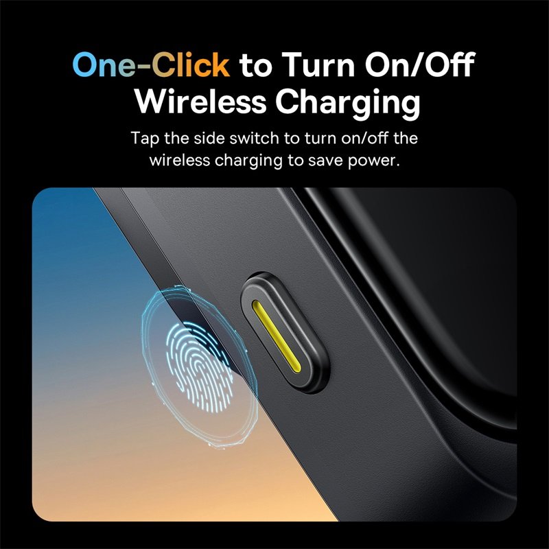 Baseus Wisdom Pro Auto Coil Alignment Car Mount Wireless Charger Air Outlet Version - Image 13