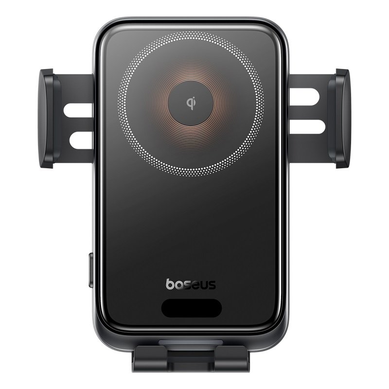 Baseus Wisdom Pro Auto Coil Alignment Car Mount Wireless Charger Air Outlet Version - Image 3
