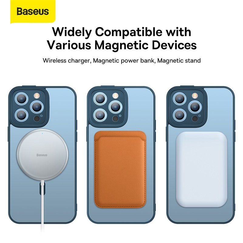 Baseus iPhone 14 Pro Max Frame Series Magnetic Case - Image 3