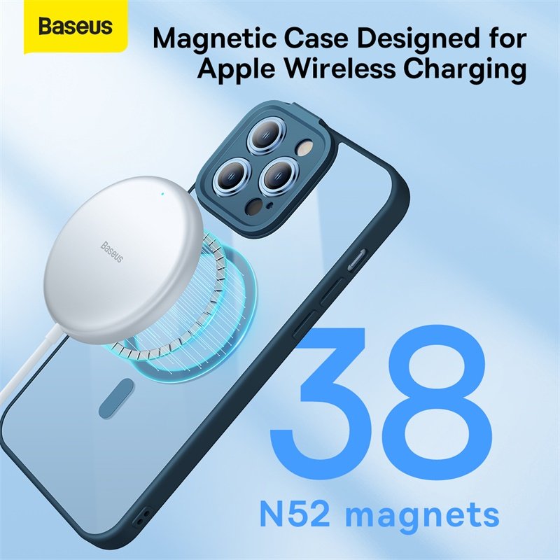 Baseus iPhone 14 Pro Max Frame Series Magnetic Case - Image 4