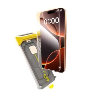 Baseus iPhone 16 Pro Max Full-View 3D HD Hot-Bending Tempered Glass Screen Protector