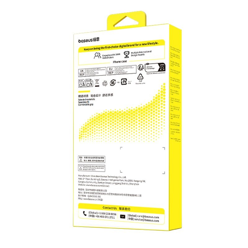 Baseus iPhone 17 Pro Max Crystal Slim Magnetic With Lense Background cover Phone Case Clear - Image 7