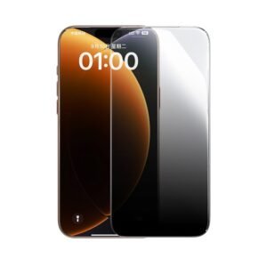 Baseus iPhone 17 Pro Max Crystalline Privacy Protection Tempered Glass Screen Protector for  with Dustproof Installation Tray Clear
