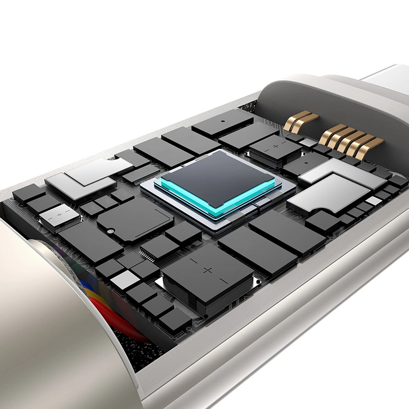 Baseus 1 Meter 100W Titanium Alloy Fast Charging Cable USB to Type-C Galaxy Titanium Gold - Image 13