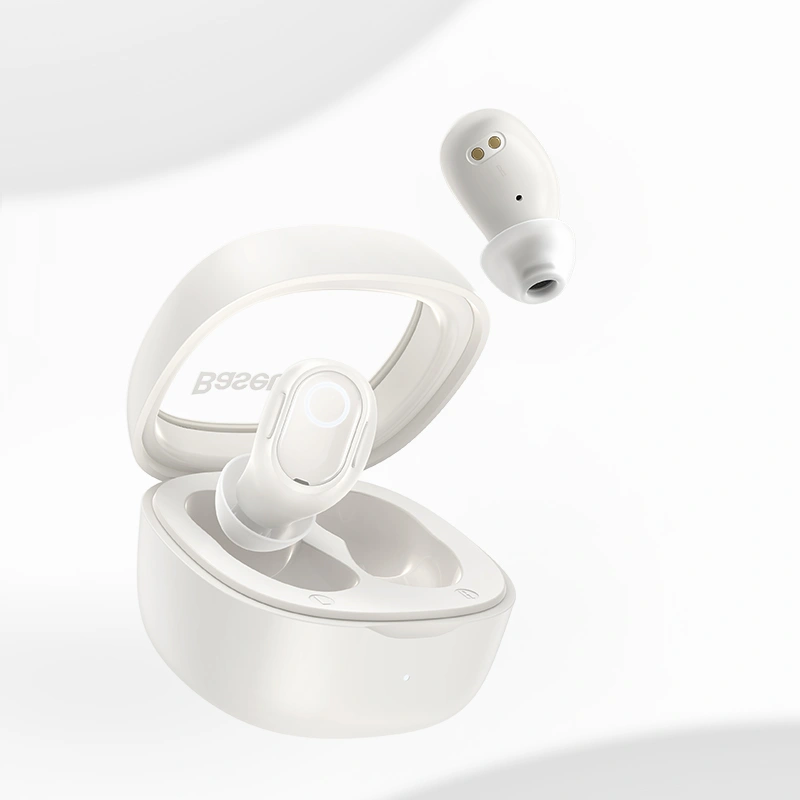 Baseus Bowie WM02 TWS Wireless In-Ear Bluetooth Earbud – Creamy-White - Image 8